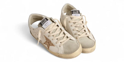 Golden Goose "Super Star" Strass Gold