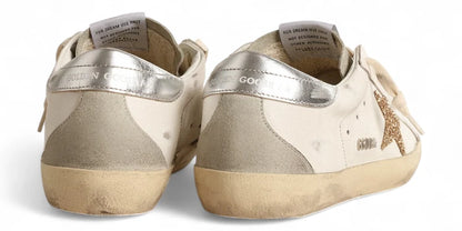Golden Goose "Super Star" Strass Gold